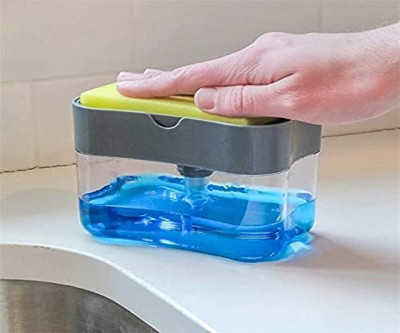 Soap Dispensing Sponge Holder